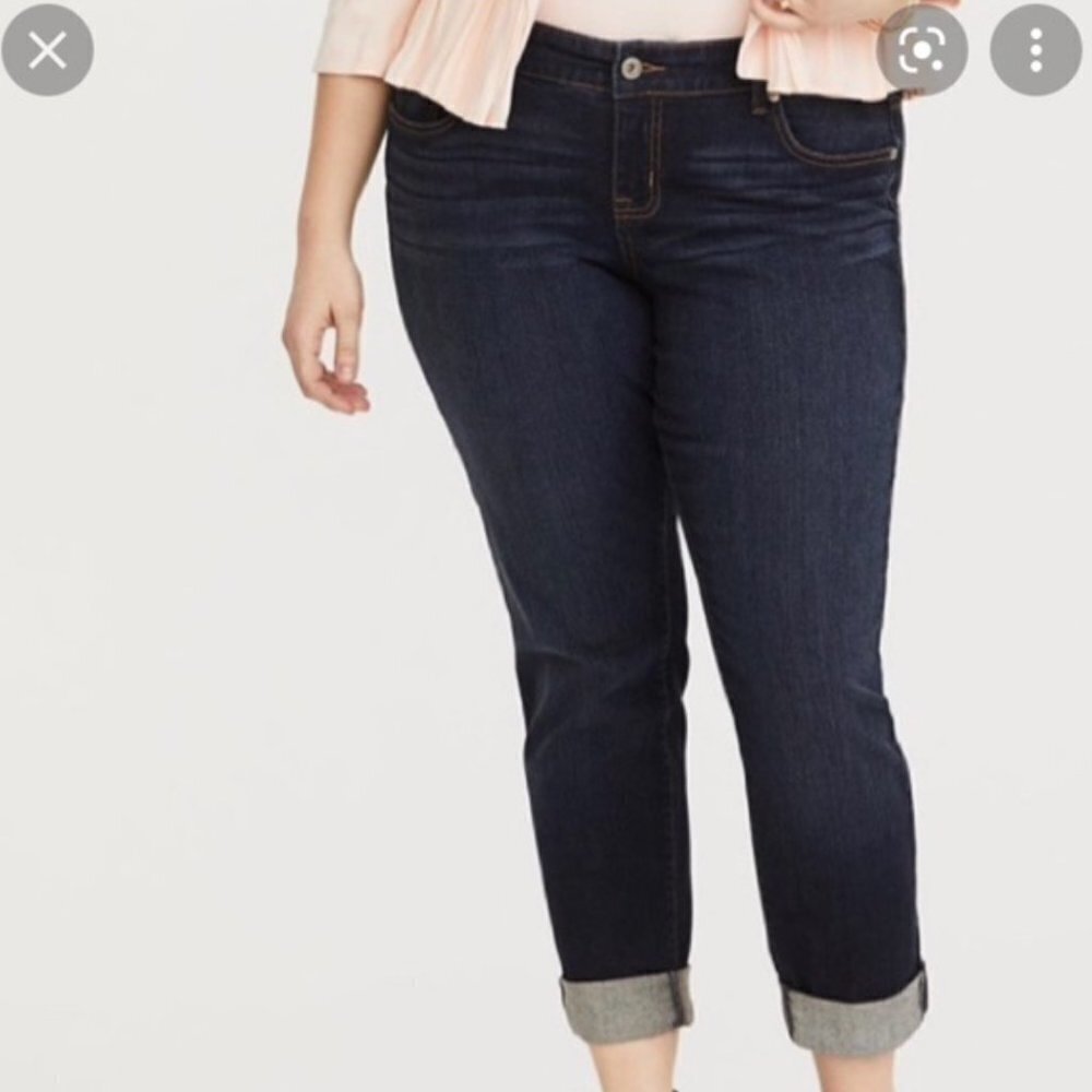 Torrid boyfriend jeans straight leg 16R